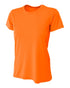 A4 Women's Cooling Performance Crew, Sizes 2XL-4XL (NW3201), Color 'Safety Orange'